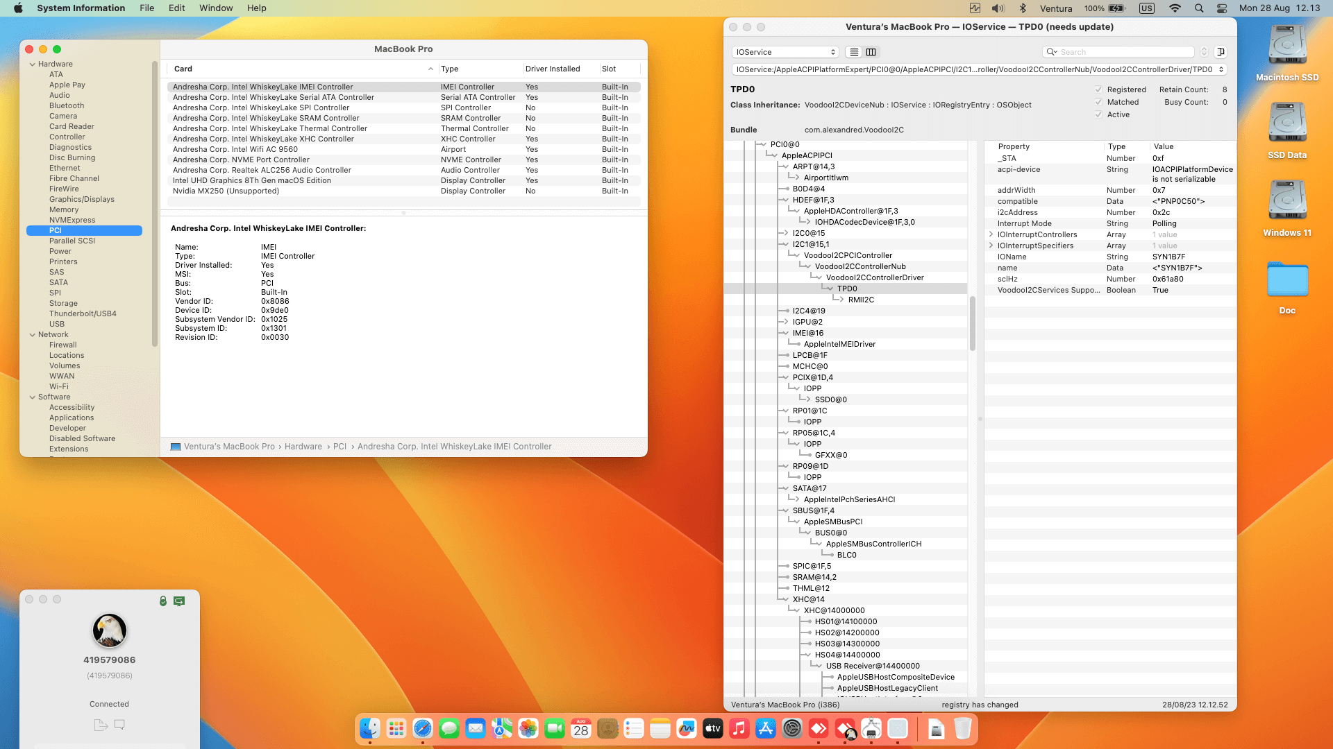 Acer Swift SF314 56G 53XX [WhiskeyLake   Intel UHD 620 + I2C]   OpenCore 1